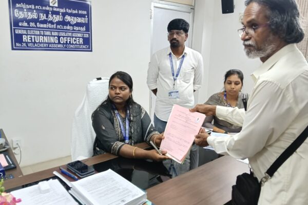 Mr.Poyyamozhi, Candidate of PSS in General Election